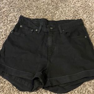 Levi’s Mom Shorts Black